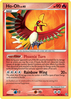 Ho-Oh, Diamond & Pearl—Secret Wonders, TCG Card Database