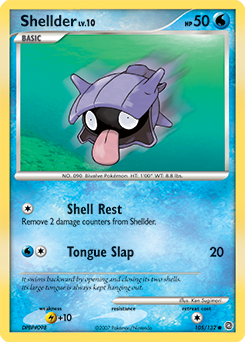 Shellder - 22/122 - Common - Pokemon Singles » Generation 6 - XY