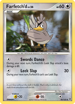 Farfetch'd Kalos Starter Set 25/39 LP Pokémon Card