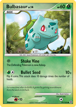 Bulbasaur, Shining Legends, TCG Card Database