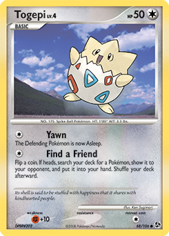 Pokemon 175 Togepi Pokedex: Evolution, Moves, Location, Stats