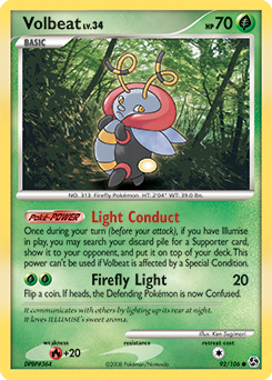 Pokemon TCG - SM7 - 011/096 (C) - Volbeat