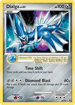 Dialga - Diamond and Pearl - Pokemon