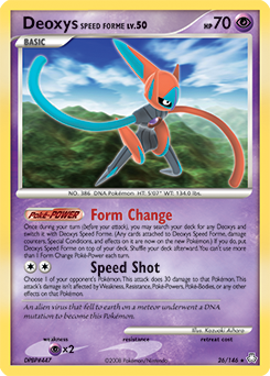 Deoxys - PokemonCard