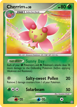 - Pokemon TCG Online Spring Bloom Cherrim DIGITAL ptcgo in Game Card