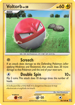 PrimetimePokemon's Blog: Voltorb -- Evolutions Pokemon Card Review