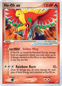 Ho-Oh, Pokemon Fighters EX Wikia