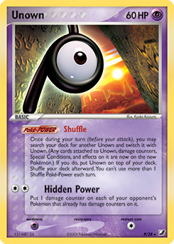 Unown ex10 P
