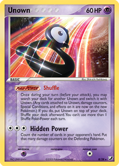 Unown Pokedex entry now has made space for ! and ? forms : r