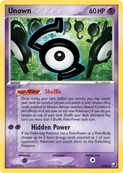 Unown (ex10-V) - Pokemon Card Database