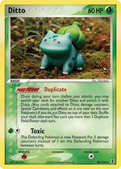 Ditto - EX FireRed & LeafGreen #4 Pokemon Card