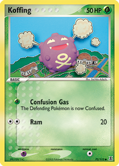 Koffing  Pokédex