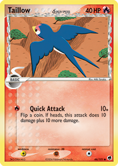 276 Taillow - Pokédex - Grindosaur