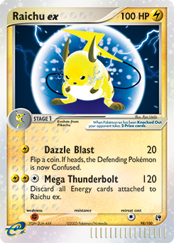 Raichu Ex Ex Sandstorm Tcg Card Database Pokemon Com