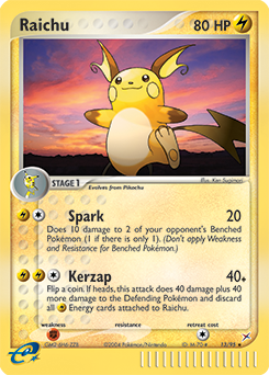 Raichu-V (45/172), Busca de Cards