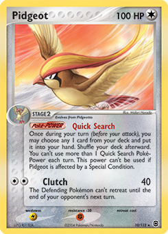 Pidgeot-V (#082/100) - Epic Game