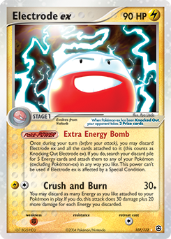 Electrode - Pokémon Elétrico Raro - 26/132 - Secret Wonders!