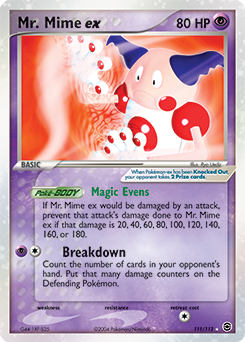Mr Mime Ex Ex Fire Red Leaf Green Tcg Card Database Pokemon Com