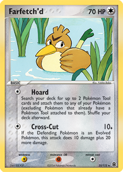 Card Farfetch'd 127/181 da coleção Team Up