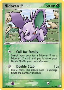 Fodeu,no leaf green a safire zone da nidorina n nidorino. (Monotype  venenoso). Vai ter que