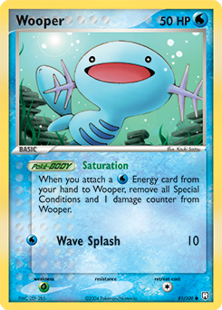 Wooper - #194 -  Pokédex