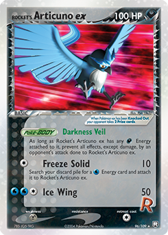 Pokémon Card Database - Nintendo Promo - #32 Articuno ex