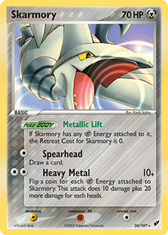 Skarmory, União de Aliados, Banco de Dados de Cards do Estampas  Ilustradas