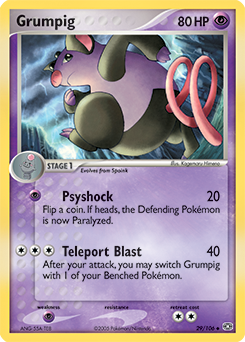 Grumpig, EX Emerald, TCG Card Database