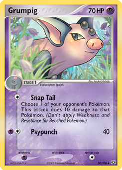 Grumpig, EX Emerald, TCG Card Database