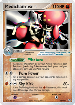 Medicham ex | EX Emerald | TCG Card Database | Pokemon.com