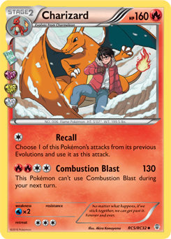 Charizard Cards in the Pokemon TCG