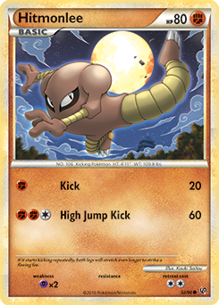 Verified Hitmonlee - Unseen Forces by Pokemon Cards