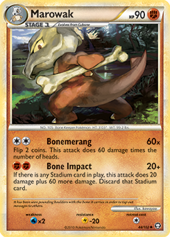 marowak pokemon card