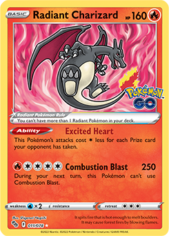 Pokémon TCG - Pokémon GO Set Preview: Charizard Line