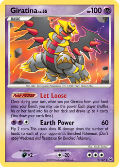 Giratina, Platinum, TCG Card Database