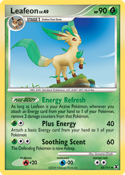 Leafeon - Platinum: Rising Rivals - Pokemon