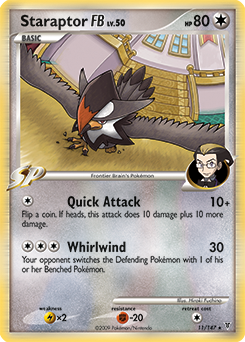 Pokémon Card of the Day – Staraptor FB LV.X Supreme Victors SV 147