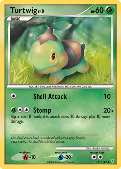 Turtwig Diamond & Pearl Pokemon Card