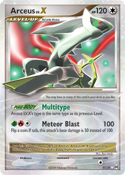 Arceus LV.X · Arceus (AR) #94 ‹ PkmnCards