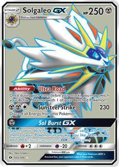 Solgaleo type, strengths, weaknesses, evolutions, moves, and stats