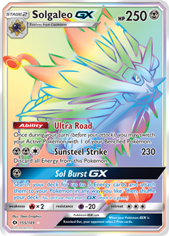 Solgaleo GX 104 (SM Black Star Promo) (SM104) [First Partner Pack Jumb –  Pokemon Plug