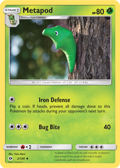 Metapod  Pokemon, Pokemon pokedex, 150 pokemon