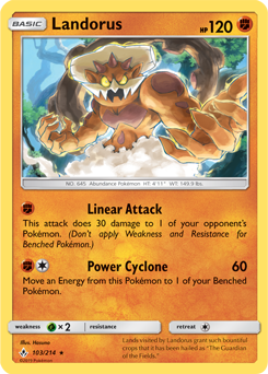 Landorus Card