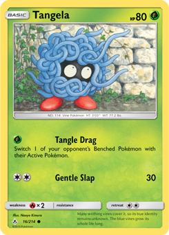 Pokemon Basic Card #8 TANGELA 