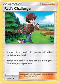 Red's Challenge, Unbroken Bonds, TCG Card Database