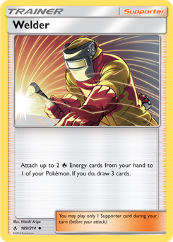 Welder | Unbroken Bonds | TCG Card Database | Pokemon.com