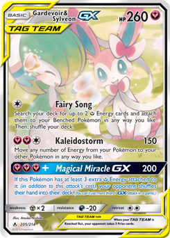 Gardevoir & Sylveon-GX, Unbroken Bonds, TCG Card Database