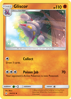 Gliscor LV. X - Legends Awakened #141 Pokemon Card