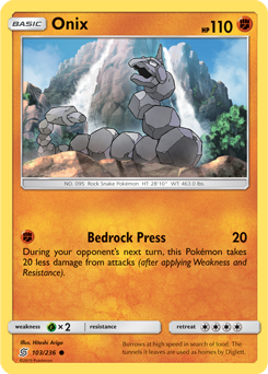 Onix is in distress, Pokémon