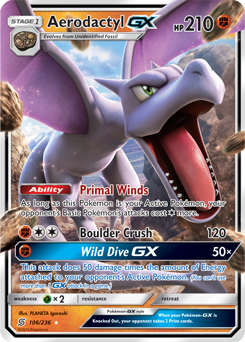 Carta Pokemon Aerodactyl Ex Original (condição Sp)